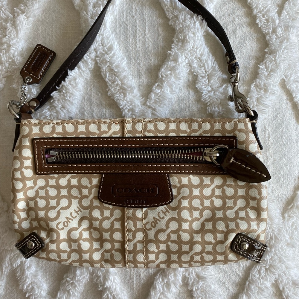 Coach small handbag/wristlet.